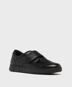 Mocassins homme confort en cuir et à scratch - Pierre Cardin Diffusion vue9 - PIERRE CARDIN CONFORT - GEMO