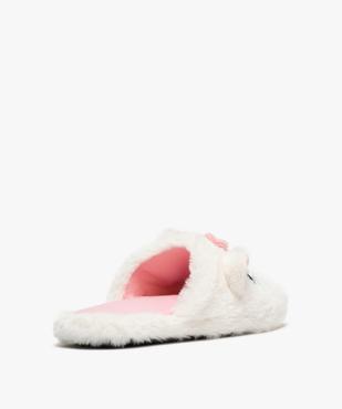 Chaussons femme mules plates en peluche – Les Aristochats vue4 - ARISTOCHATS - GEMO