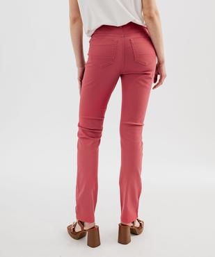 Pantalon coupe Regular taille normale femme vue3 - GEMO 4G FEMME - GEMO