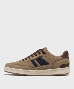 Tennis basses à lacets homme - Schott vue3 - SCHOTT - GEMO