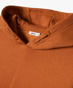 Sweat molletonné à capuche garçon vue2 - GEMO (JUNIOR) - GEMO