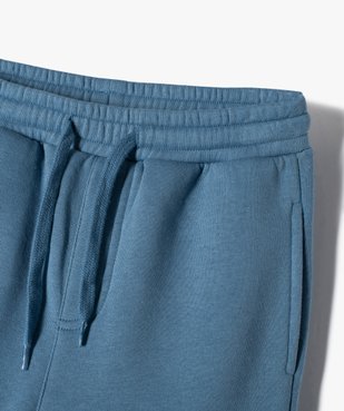 Pantalon de jogging molletonné avec poches à rabat garçon vue2 - GEMO (ENFANT) - GEMO