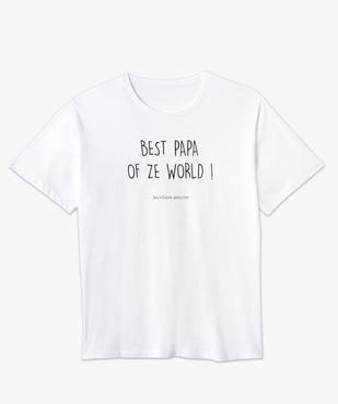 Tee-shirt homme à message Gémo X Les vilains garçons vue4 - GEMO (G TAILLE) - GEMO