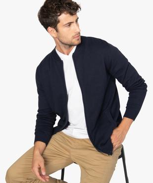 Tee-shirt homme à manches courtes et col V vue1 - GEMO (HOMME) - GEMO