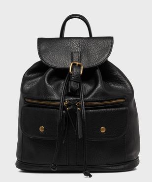 Sac à dos citadin multipoche femme vue1 - GEMO (ACCESS) - GEMO