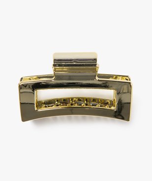 Pince crabe femme forme rectangle mate vue1 - GEMO (ACCESS) - GEMO