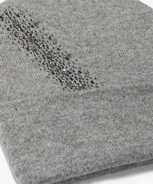 Bonnet femme en laine avec décor strass vue2 - GEMO (ACCESS) - GEMO
