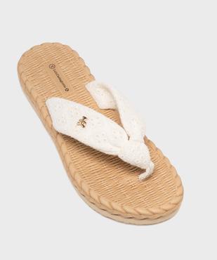 Tongs en toile femme - LuluCastagnette vue5 - LULUCASTAGNETTE - GEMO