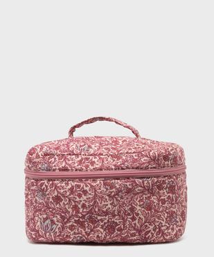 Trousse de toilette matelassée à motifs femme vue1 - GEMO (ACCESS) - GEMO