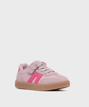 Baskets à scratch et lacets fantaisie fille - Lovely Wings vue2 - LOVELY WINGS - GEMO