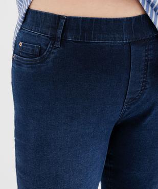 Jegging à large ceinture élastique et taille normale femme grande taille vue10 - GEMO 4G GT - GEMO