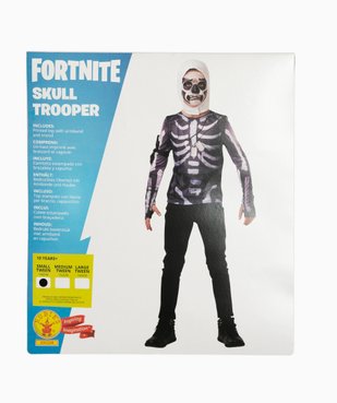 Déguisement enfant Skull Trooper - Fortnite vue4 - FORTNITE - GEMO