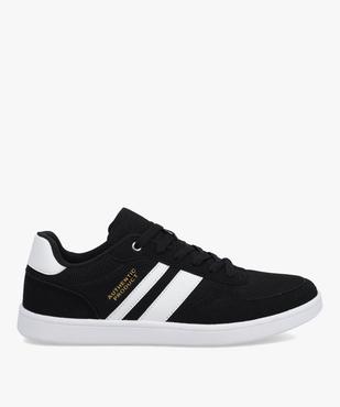 Baskets homme style casual bicolores à lacets vue2 - GEMO (SPORTSWR) - GEMO