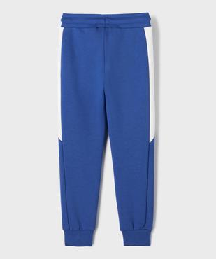 Jogging léger à poches zippées garçon vue4 - GEMO (ENFANT) - GEMO