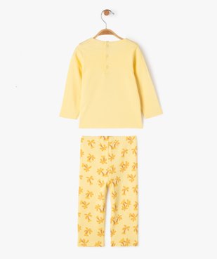 Pyjama 2 pièces à motifs exotiques bébé garçon vue3 - GEMO 4G BEBE - GEMO
