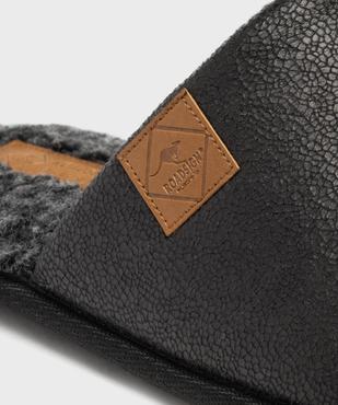 Chaussons fourrés forme mules homme - Roadsign vue6 - ROADSIGN G4G - GEMO