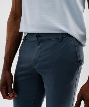 Pantalon chino coupe Slim homme vue3 - GEMO 4G HOMME - GEMO