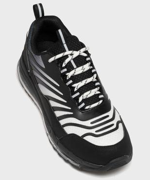 Baskets bicolores avec semelle bulle d’air garçon - 5 Miles vue5 - 5 MILES GEMO FOR GOOD - GEMO