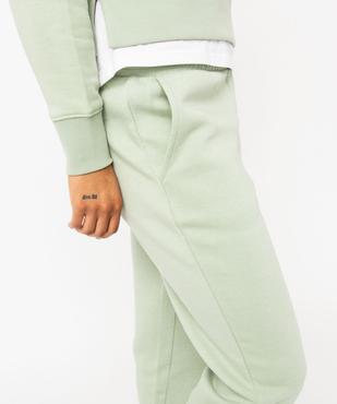 Pantalon de jogging en molleton femme vue2 - GEMO(FEMME PAP) - GEMO
