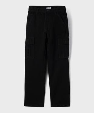 Jean loose avec taille ajustable garçon vue1 - GEMO (JUNIOR) - GEMO