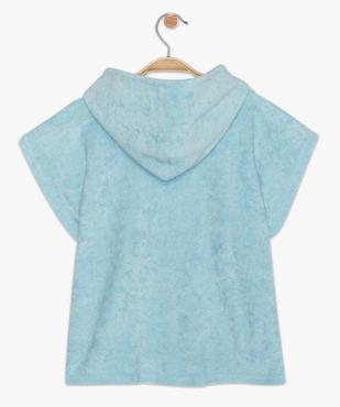Poncho bébé garçon en éponge avec capuche - Gémo x Surfrider vue2 - SURFRIDER DTR - GEMO