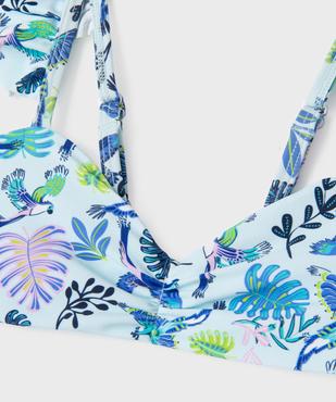 Maillot de bain 2 pièces à motifs exotiques bébé fille vue2 - GEMO (ENFANT) - GEMO