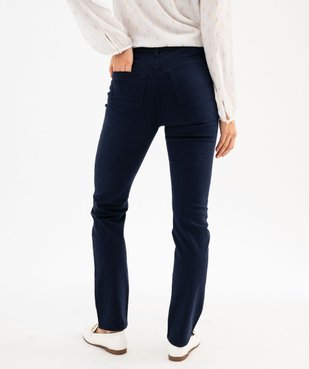 Pantalon coupe Regular taille normale femme vue7 - GEMO 4G FEMME - GEMO