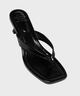 Mules à talon et à entredoigt femme vue5 - FOLLOW ME - GEMO