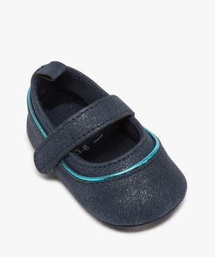 Chaussures de naissance bébé fille babies pailletées vue5 - GEMO(BB COUCHE) - GEMO