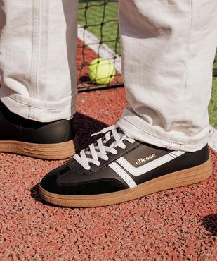 Baskets basses bicolores à lacets homme - Ellesse vue1 - ELLESSE - GEMO