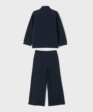 Ensemble 2 pièces sweat zippé et pantalon de jogging garçon vue3 - GEMO (ENFANT) - GEMO