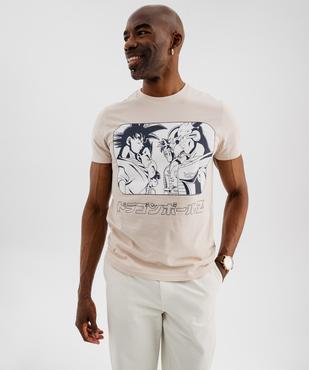 Tee-shirt manches courtes avec motif manga homme - Dragon ball Z vue1 - DRAGON BALL Z - GEMO