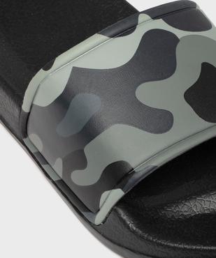 Mules de piscine garçon à bandeau camouflage vue12 - GEMO (PLAGE) - GEMO