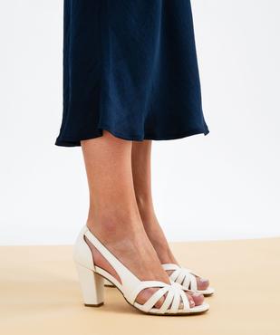 Sandales à brides à talon femme - Valentina Baldano vue1 - VALENTINA BALDA - GEMO