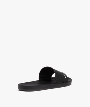 Mules de piscine femme unies à bandeau large - Copacabana vue4 - COPACABANA - GEMO