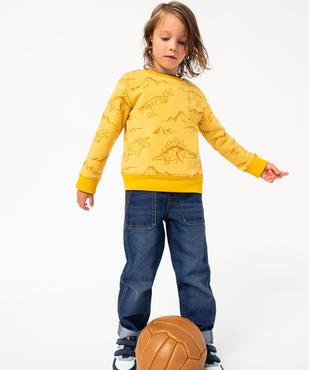 Sweat molletonné avec motifs dinosaures garçon vue1 - PREMIER PRIX BY GEMO - GEMO