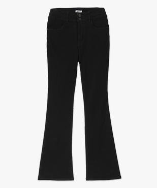 Jean Bootcut taille haute effet push-up femme vue4 - GEMO 4G FEMME - GEMO