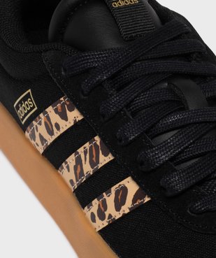Baskets à lacets VL Court suède femme - Adidas vue6 - ADIDAS - GEMO