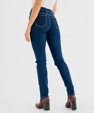 Jean femme coupe Slim taille haute - L30 vue7 - GEMO 4G FEMME - GEMO