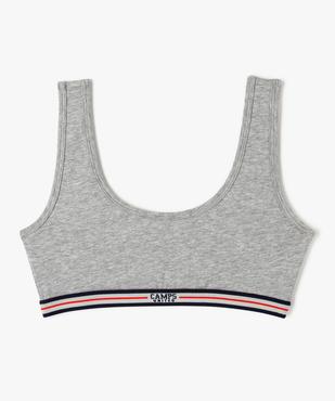 Brassière en coton stretch fille - Camps United vue1 - CAMPS GEMO FOR GOOD - GEMO