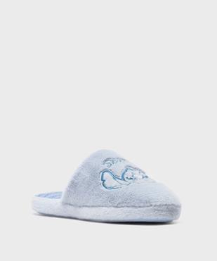 Chaussons mules plates à motif brodé femme - Stitch vue2 - LILO & STITCH - GEMO