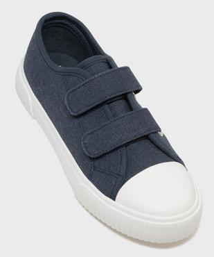 Tennis en toile fermeture scratch garçon - 5 Miles vue5 - 5 MILES GEMO FOR GOOD - GEMO