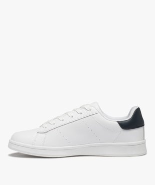 Baskets garçon unies à lacets - Slazenger Miram vue3 - SLAZENGER - GEMO