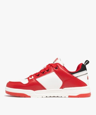 Baskets à lacets avec empiècements colorés garçon - Ellesse vue3 - ELLESSE - GEMO