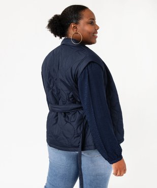 Blouson sans manches matelassé femme grande taille vue3 - GEMO 4G GT - GEMO