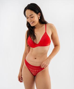 String en dentelle femme vue3 - GEMO(HOMWR FEM) - GEMO