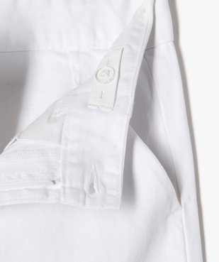 Bermuda coupe chino regular en toile de coton garçon vue2 - GEMO 4G GARCON - GEMO