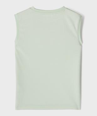 Débardeur de sport en mesh et jersey garçon vue3 - GEMO 4G GARCON - GEMO