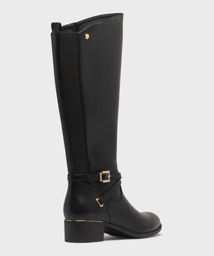 Bottes cavalières doublées avec bride cheville femme - Valentina Baldano vue10 - VALENTINA BALDA - GEMO