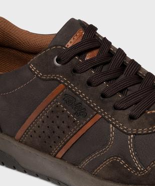 Baskets basses de ville à zip homme - Relife vue6 - RELIFE - GEMO